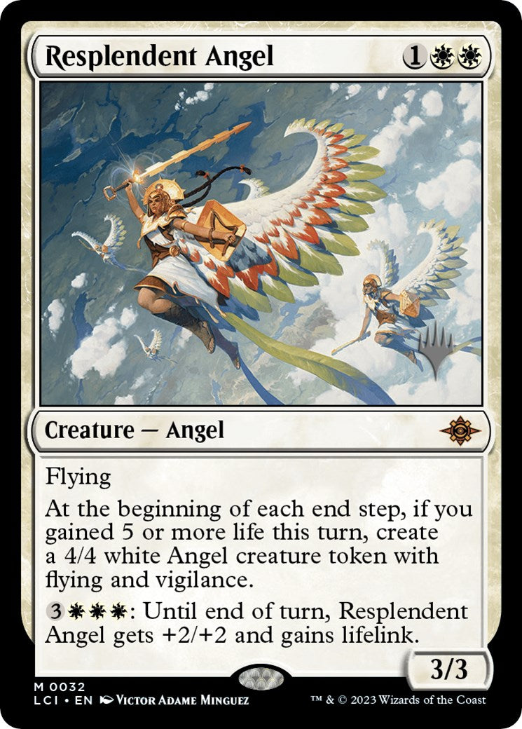 Resplendent Angel (Promo Pack) [The Lost Caverns of Ixalan Promos] | GrognardGamesBatavia