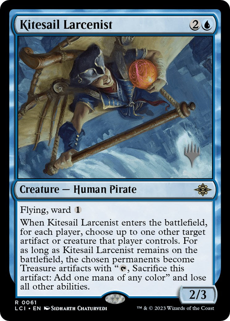 Kitesail Larcenist (Promo Pack) [The Lost Caverns of Ixalan Promos] | GrognardGamesBatavia