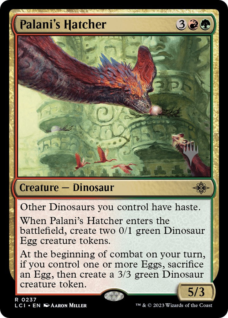 Palani's Hatcher (Promo Pack) [The Lost Caverns of Ixalan Promos] | GrognardGamesBatavia