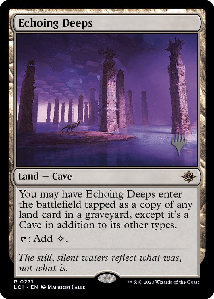 Echoing Deeps (Promo Pack) [The Lost Caverns of Ixalan Promos] | GrognardGamesBatavia