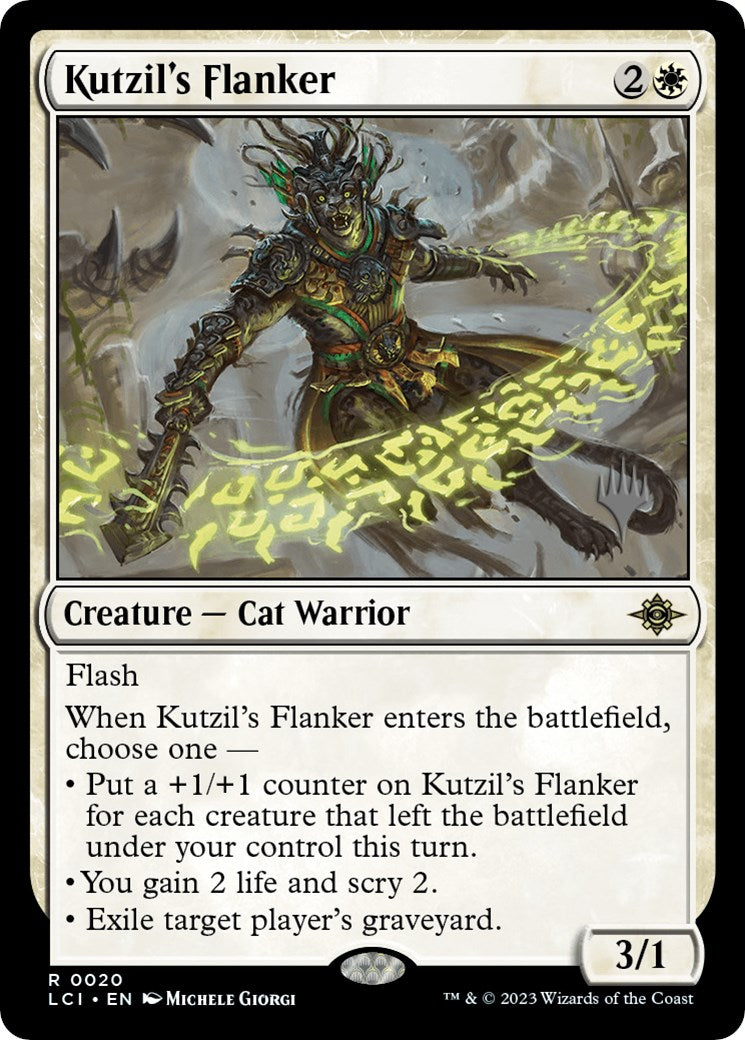 Kutzil's Flanker (Promo Pack) [The Lost Caverns of Ixalan Promos] | GrognardGamesBatavia