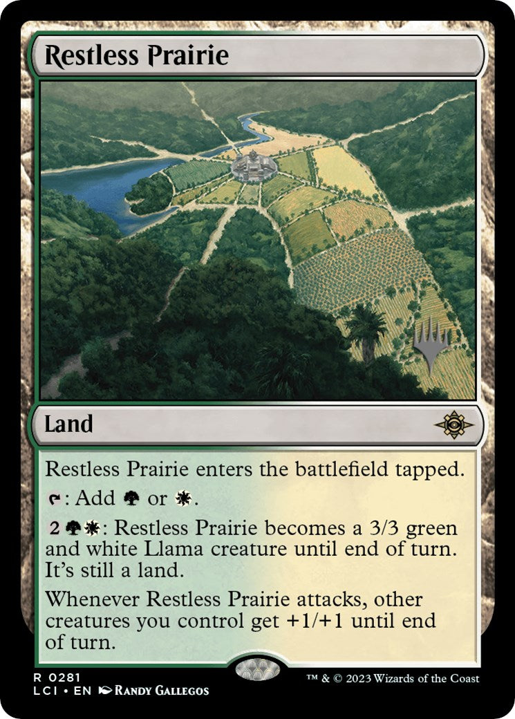 Restless Prairie (Promo Pack) [The Lost Caverns of Ixalan Promos] | GrognardGamesBatavia