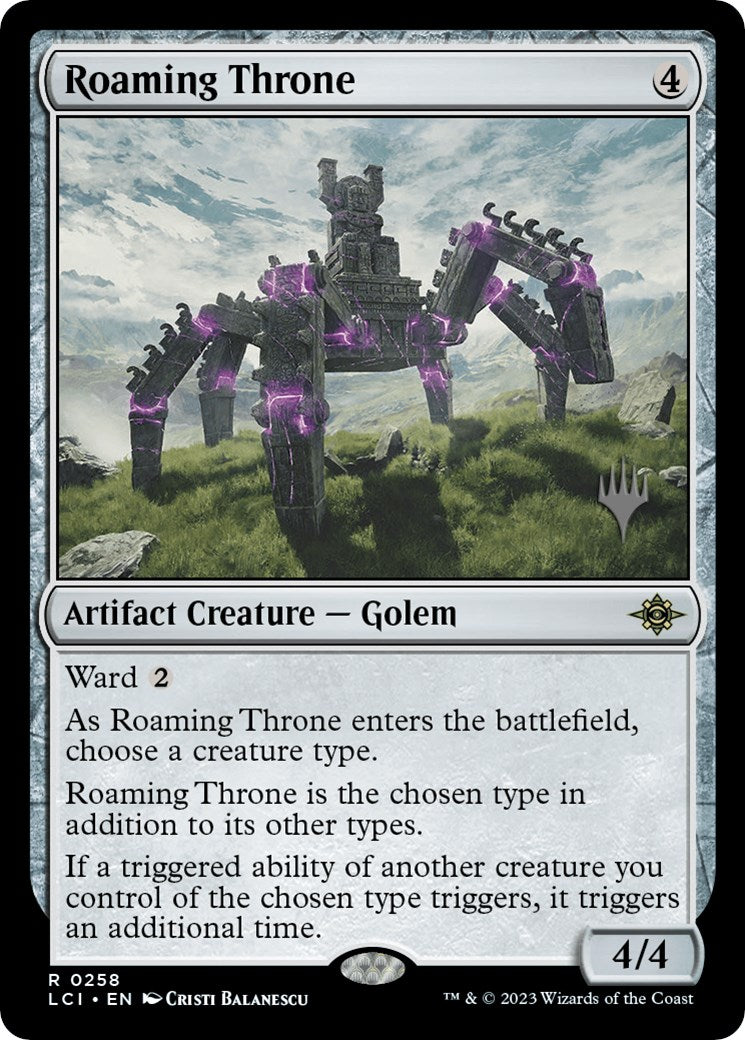 Roaming Throne (Promo Pack) [The Lost Caverns of Ixalan Promos] | GrognardGamesBatavia