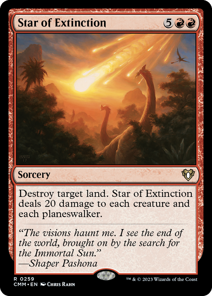 Star of Extinction [Commander Masters] | GrognardGamesBatavia