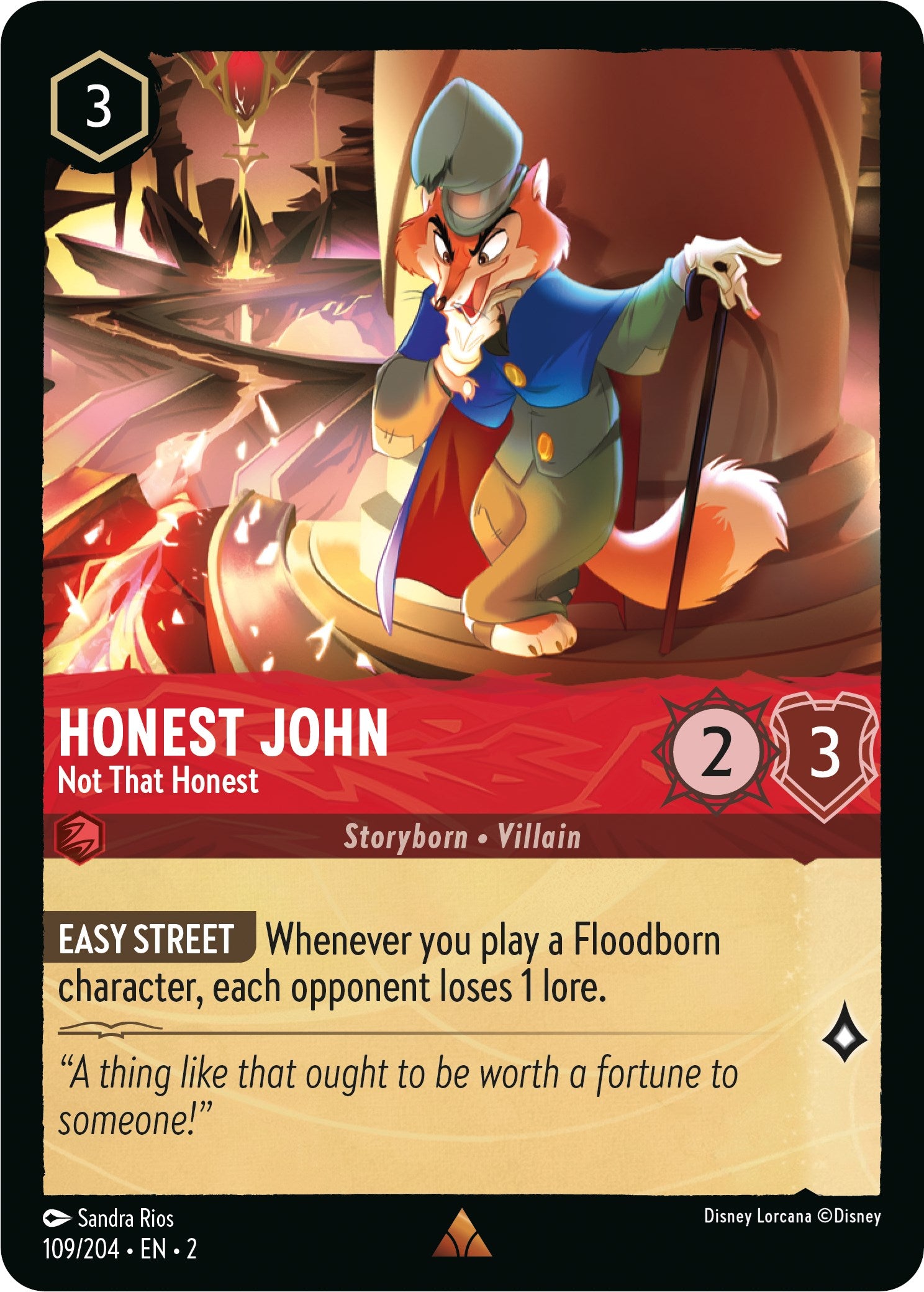 Honest John - Not That Honest (109/204) [Rise of the Floodborn] | GrognardGamesBatavia