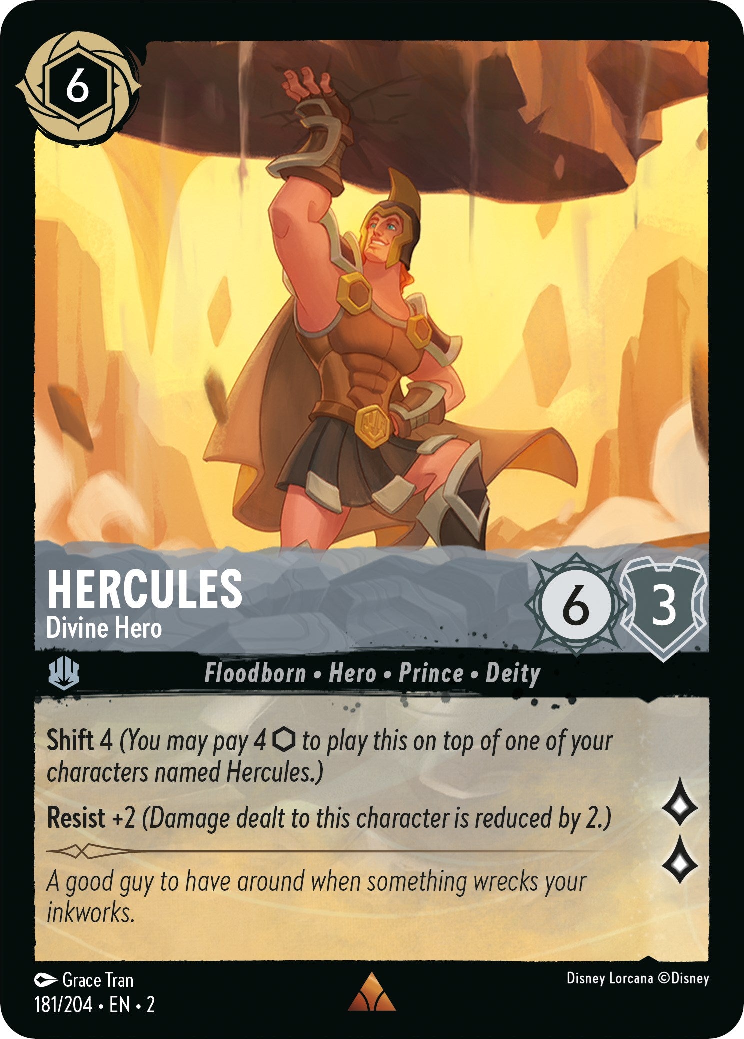 Hercules - Divine Hero (181/204) [Rise of the Floodborn] | GrognardGamesBatavia