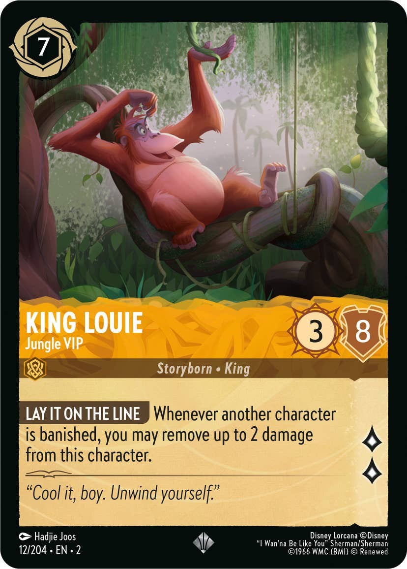 King Louie - Jungle VIP (12/204) [Rise of the Floodborn] | GrognardGamesBatavia