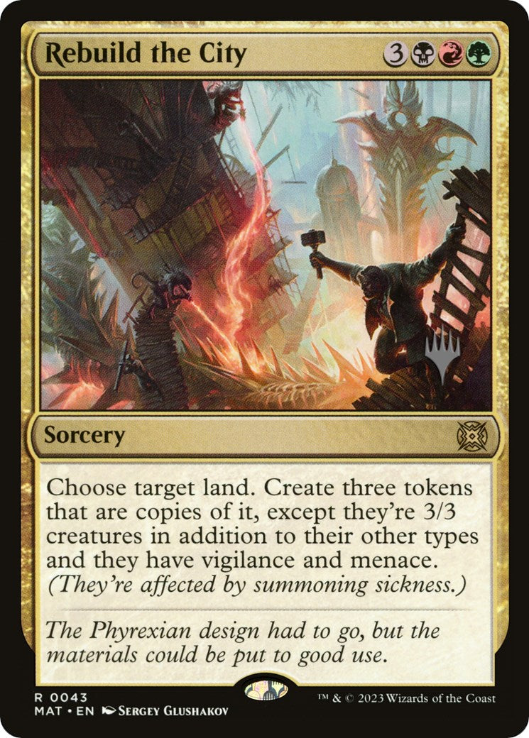 Rebuild the City (Promo Pack) [The Lost Caverns of Ixalan Promos] | GrognardGamesBatavia