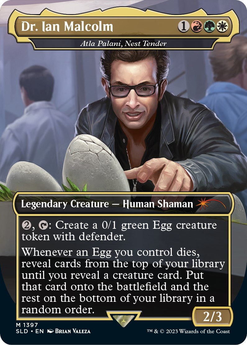 Dr. Ian Malcolm - Atla Palani, Nest Tender [Secret Lair Drop Series] | GrognardGamesBatavia