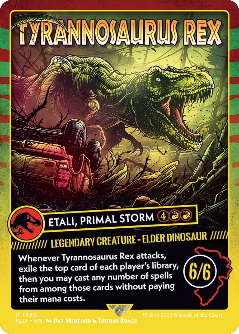 Tyrannosaurus Rex - Etali, Primal Storm [Secret Lair Drop Series] | GrognardGamesBatavia