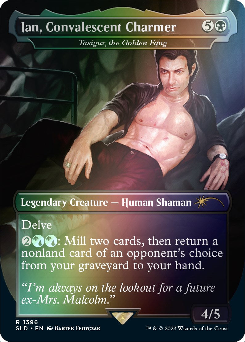 Ian, Convalescent Charmer - Tasigur, the Golden Fang (Rainbow Foil) [Secret Lair Drop Series] | GrognardGamesBatavia