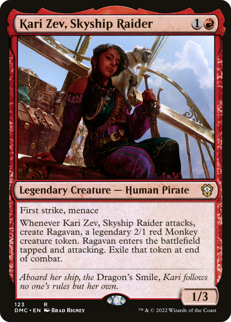 Kari Zev, Skyship Raider [Dominaria United Commander] | GrognardGamesBatavia