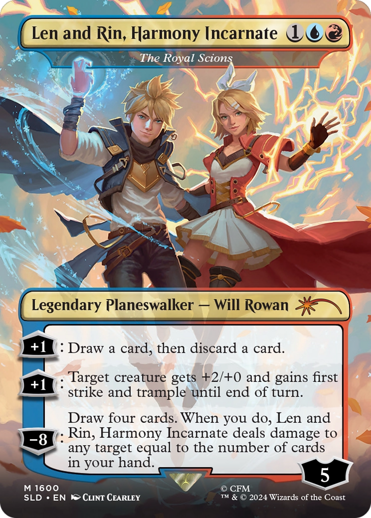 Len and Rin, Harmony Incarnate - The Royal Scions [Secret Lair Drop Series] | GrognardGamesBatavia