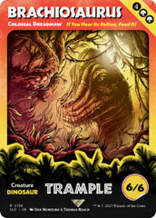 Brachiosaurus - Colossal Dreadmaw (Rainbow Foil) [Secret Lair Drop Series] | GrognardGamesBatavia