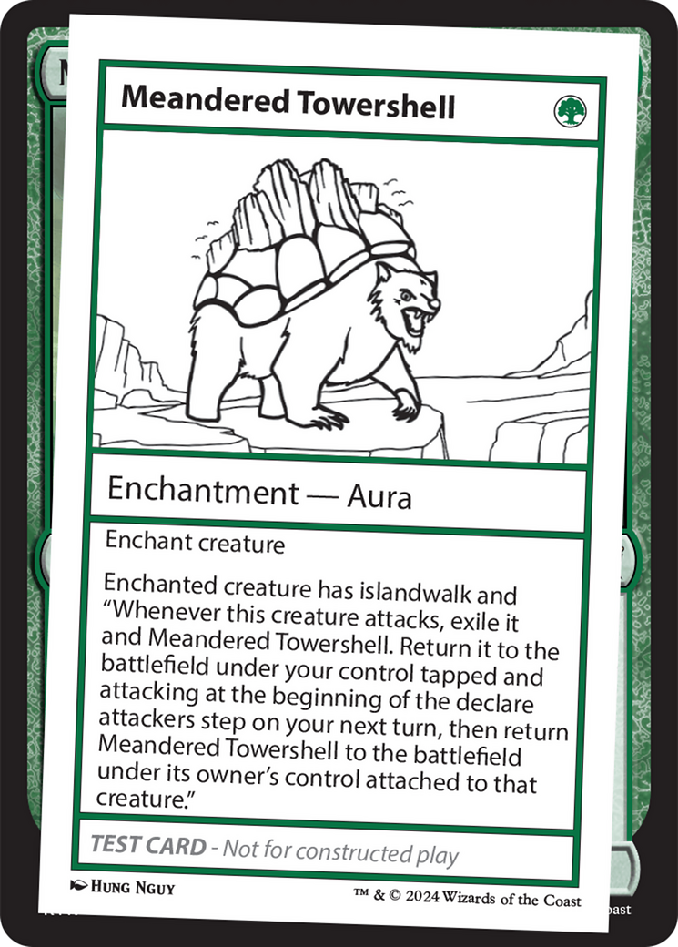 Meandered Towershell [Mystery Booster 2 Playtest Cards] | GrognardGamesBatavia