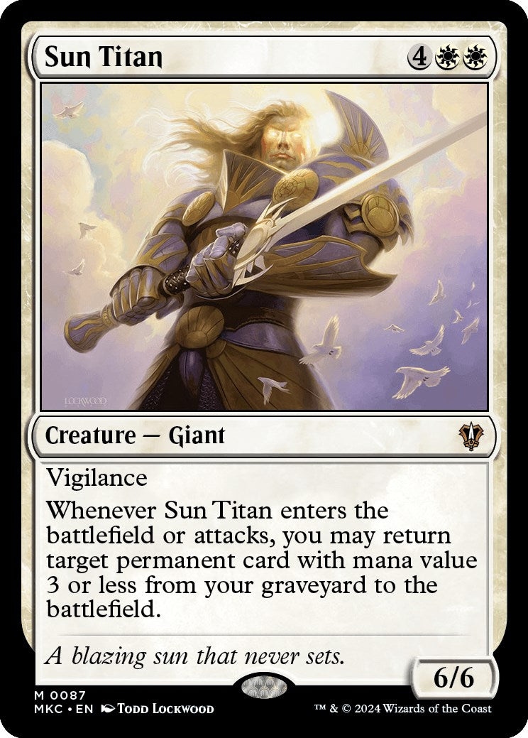 Sun Titan [Murders at Karlov Manor Commander] | GrognardGamesBatavia