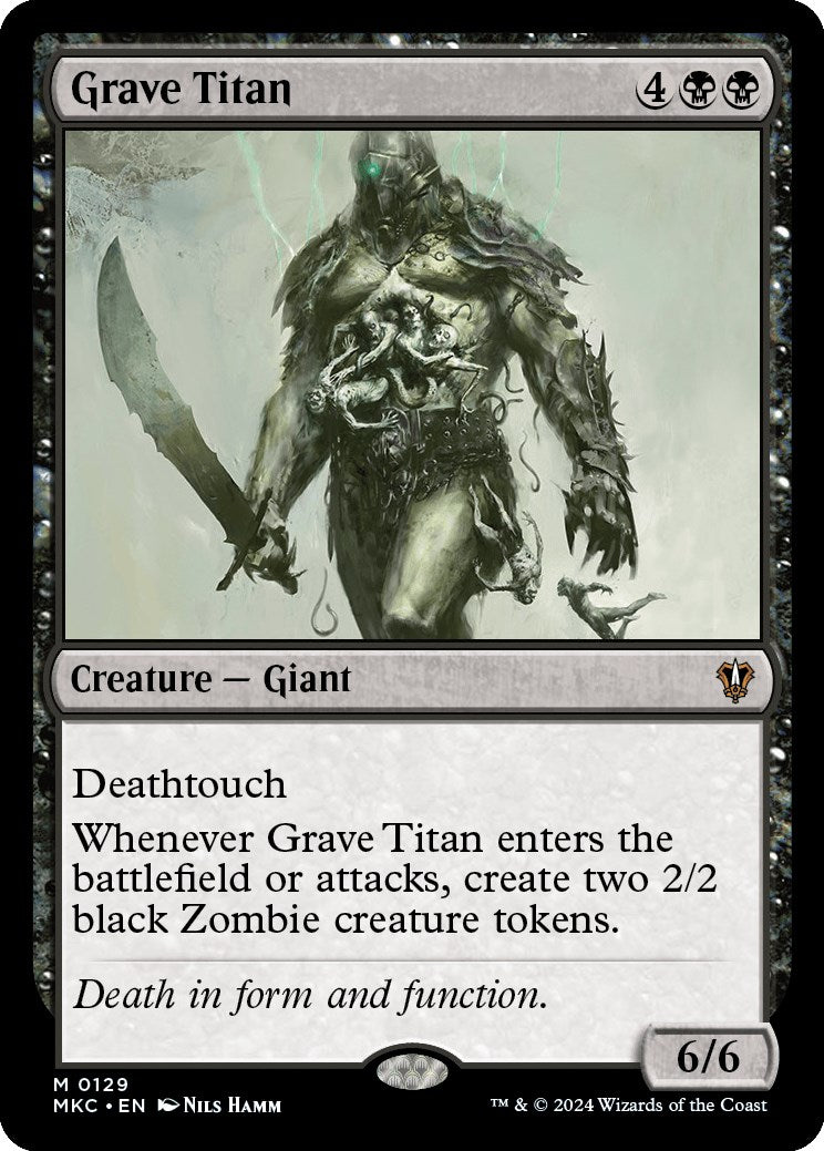 Grave Titan [Murders at Karlov Manor Commander] | GrognardGamesBatavia