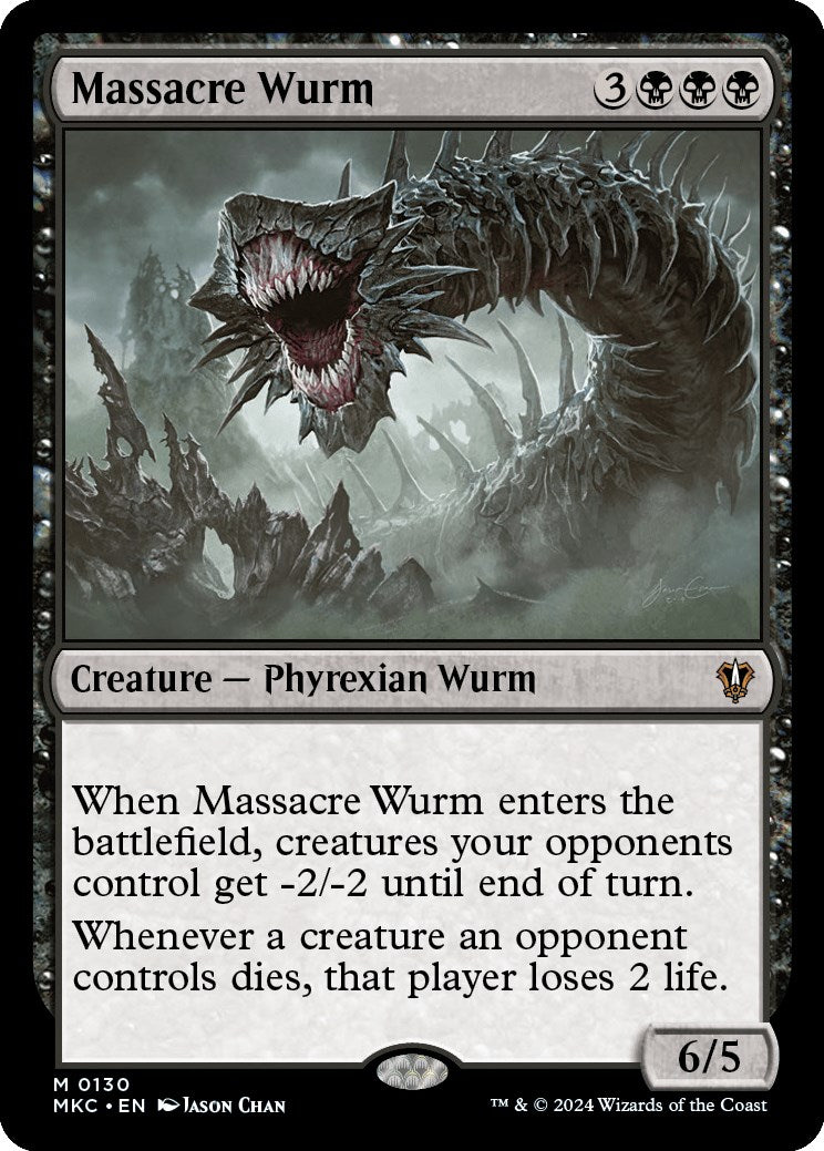 Massacre Wurm [Murders at Karlov Manor Commander] | GrognardGamesBatavia