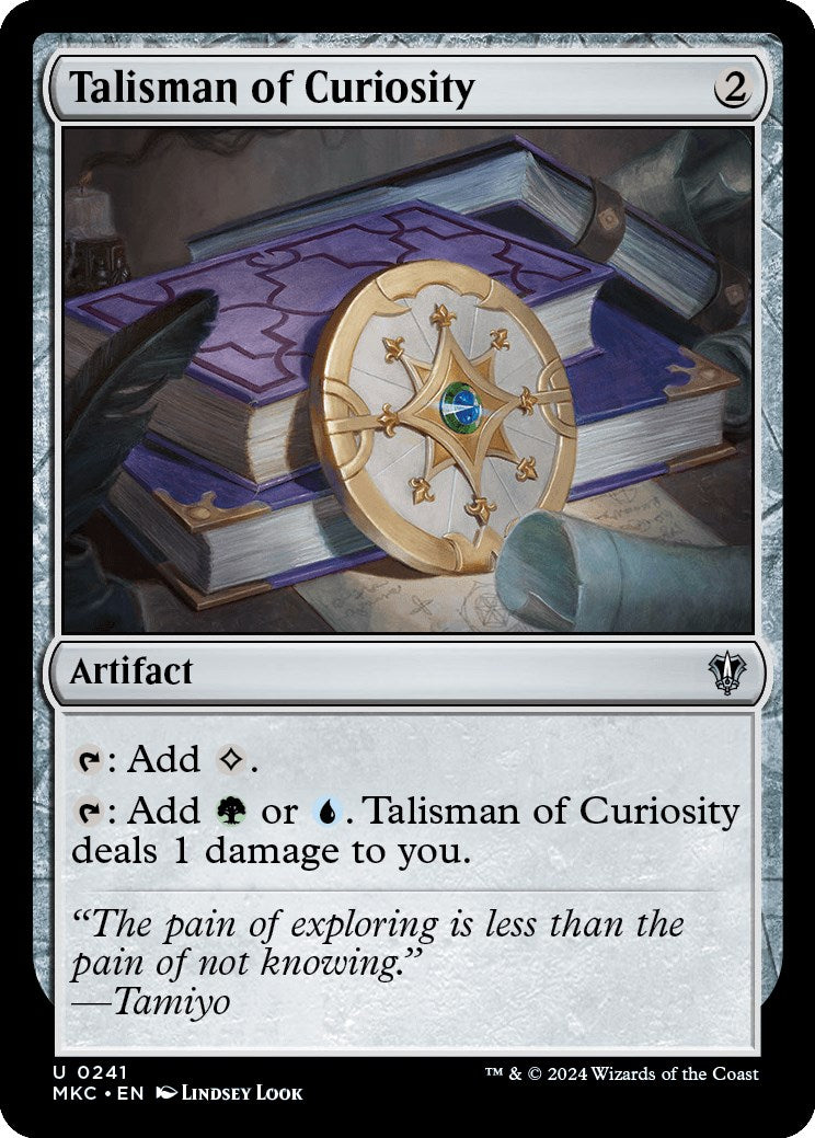 Talisman of Curiosity [Murders at Karlov Manor Commander] | GrognardGamesBatavia