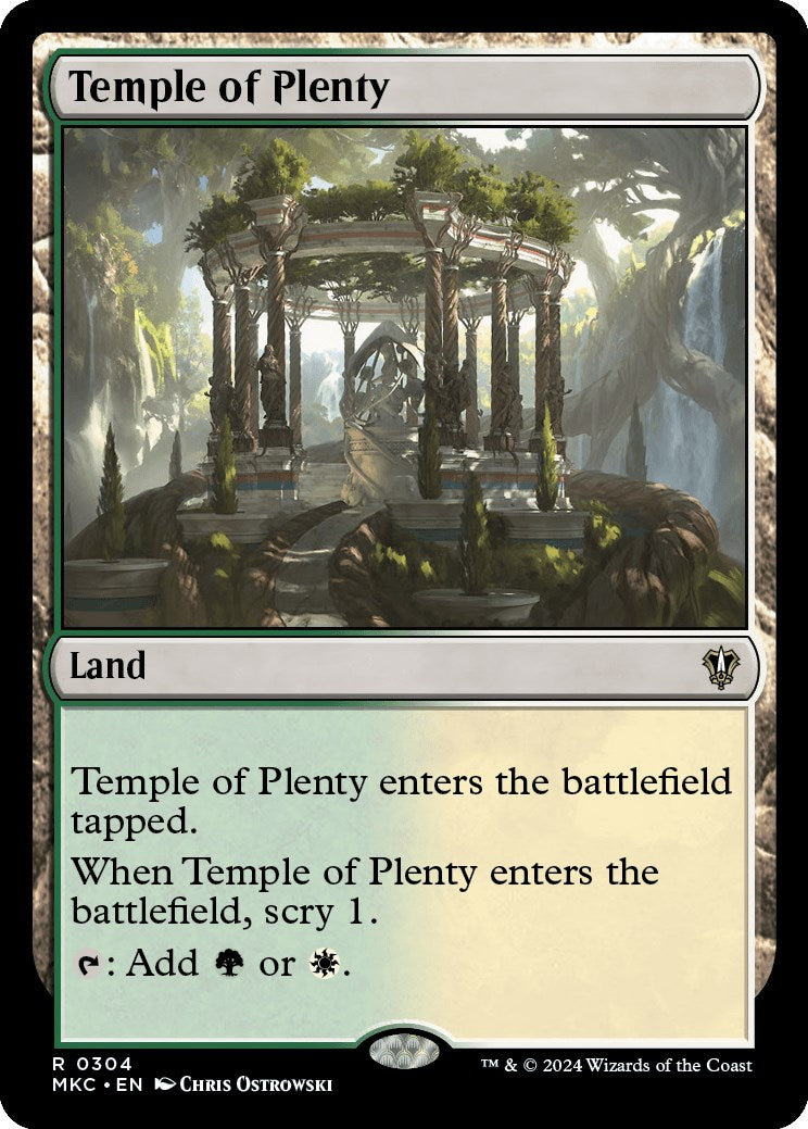 Temple of Plenty [Murders at Karlov Manor Commander] | GrognardGamesBatavia