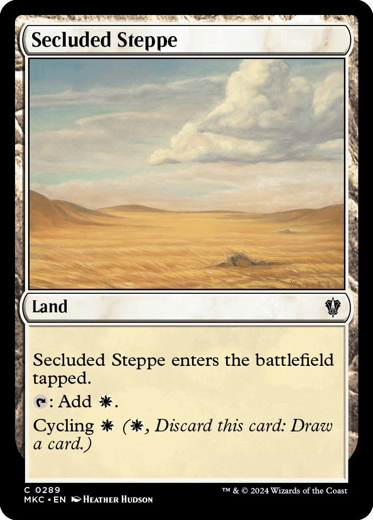 Secluded Steppe [Murders at Karlov Manor Commander] | GrognardGamesBatavia