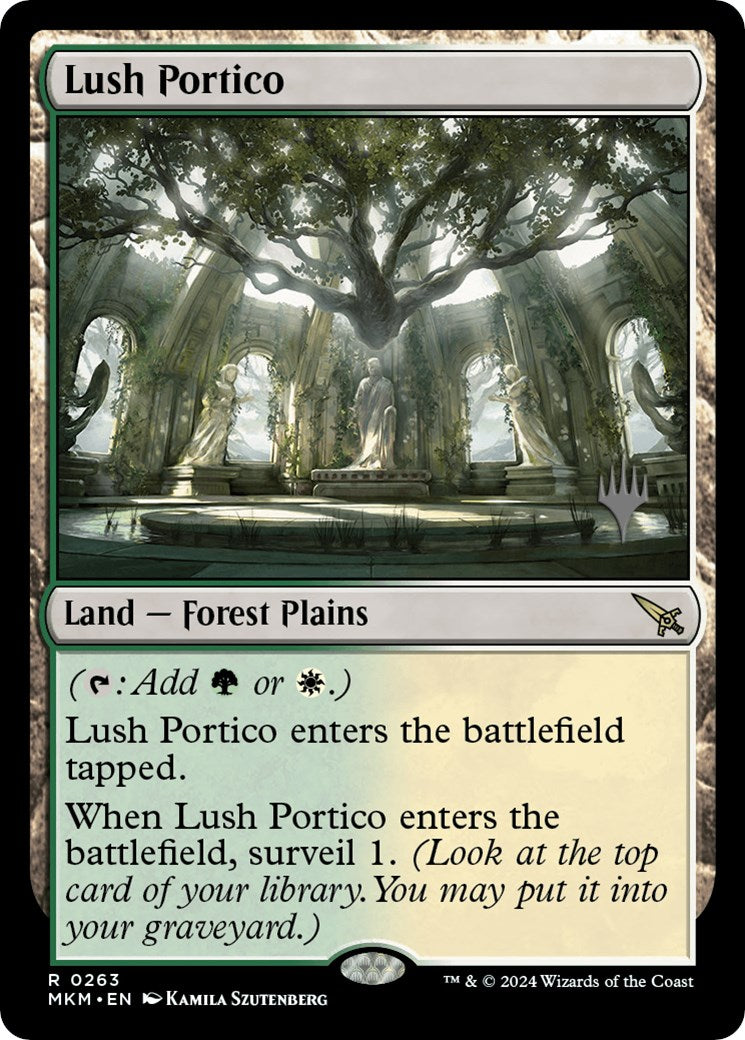 Lush Portico (Promo Pack) [Murders at Karlov Manor Promos] | GrognardGamesBatavia