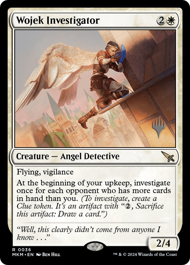 Wojek Investigator (Promo Pack) [Murders at Karlov Manor Promos] | GrognardGamesBatavia