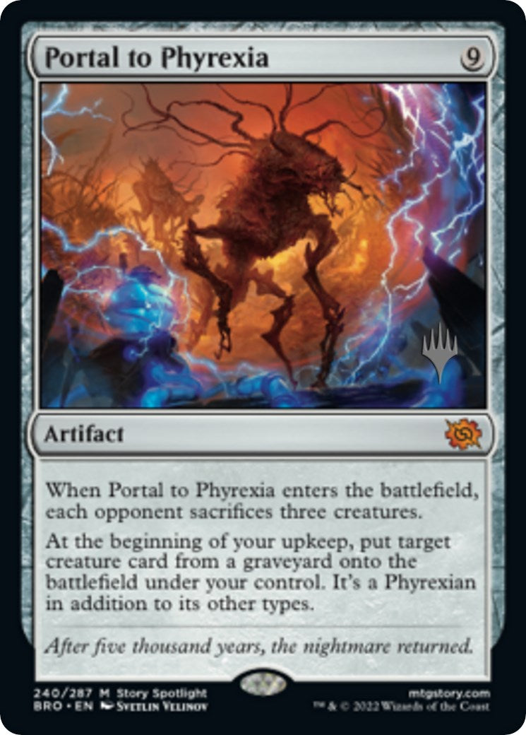 Portal to Phyrexia (Promo Pack) [The Brothers' War Promos] | GrognardGamesBatavia