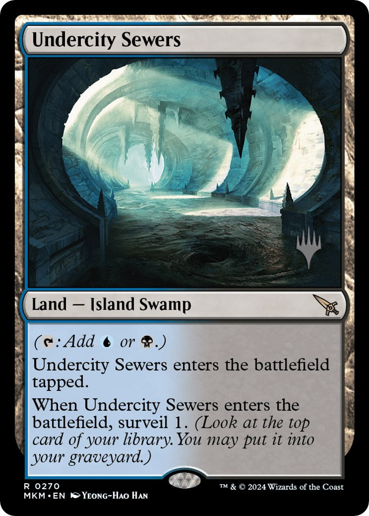 Undercity Sewers (Promo Pack) [Murders at Karlov Manor Promos] | GrognardGamesBatavia