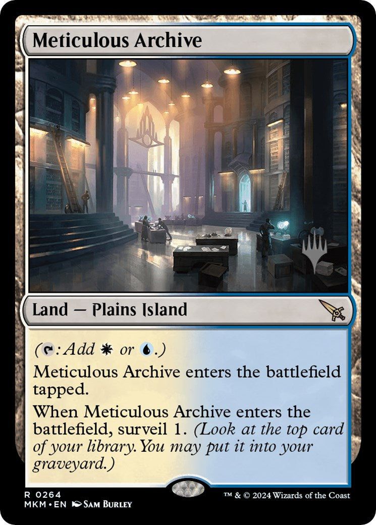 Meticulous Archive (Promo Pack) [Murders at Karlov Manor Promos] | GrognardGamesBatavia