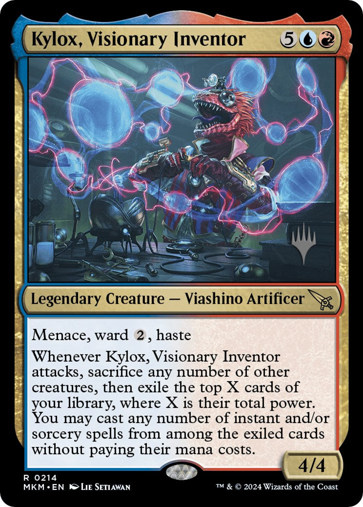 Kylox, Visionary Inventor (Promo Pack) [Murders at Karlov Manor Promos] | GrognardGamesBatavia