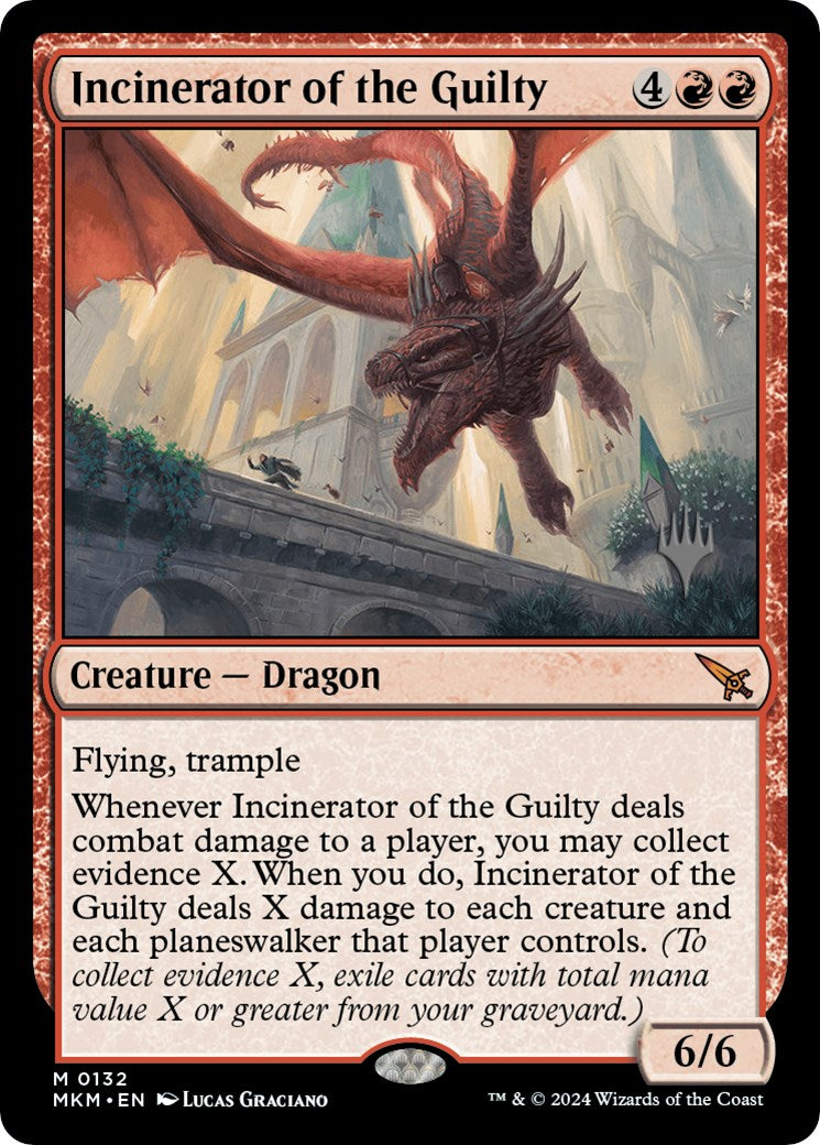 Incinerator of the Guilty (Promo Pack) [Murders at Karlov Manor Promos] | GrognardGamesBatavia