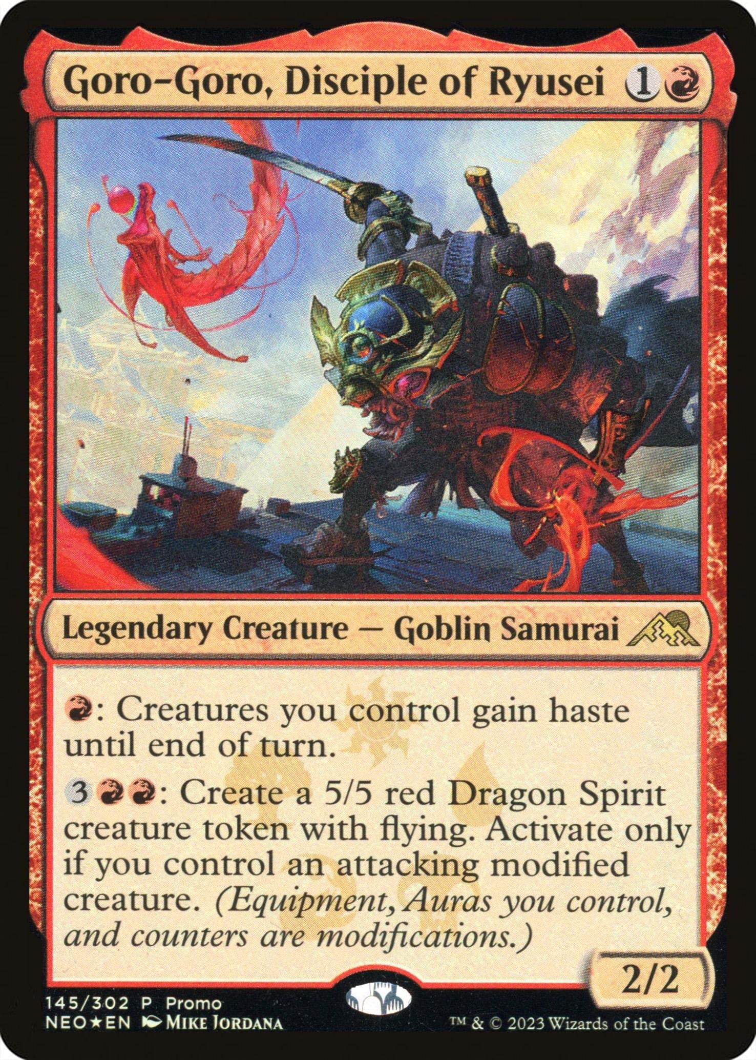 Goro-Goro, Disciple of Ryusei [Media Promos] | GrognardGamesBatavia