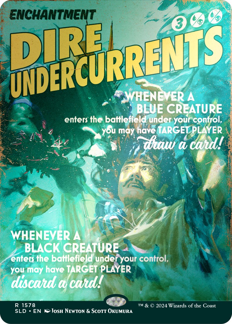 Dire Undercurrents (Rainbow Foil) [Secret Lair Drop Series] | GrognardGamesBatavia