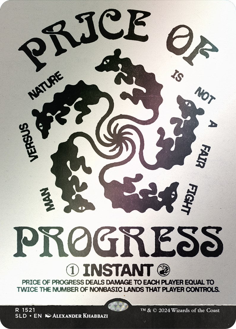 Price of Progress (Rainbow Foil) [Secret Lair Drop Series] | GrognardGamesBatavia