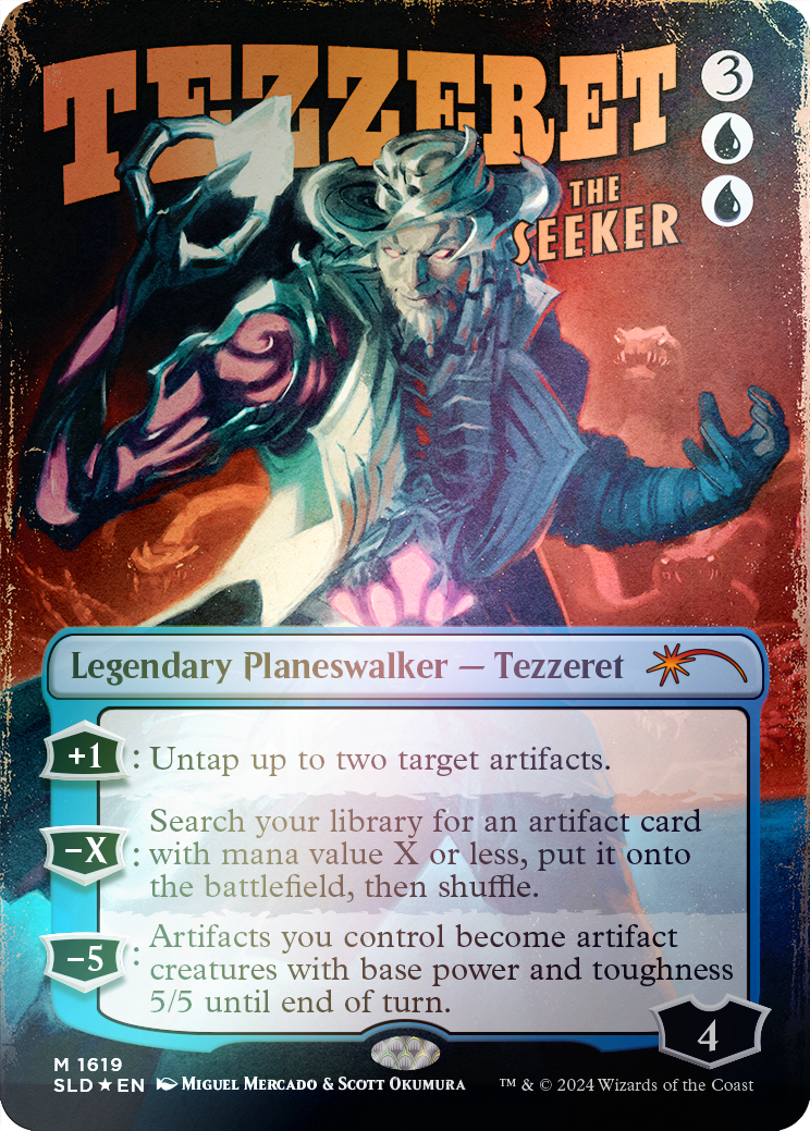 Tezzeret the Seeker (1619) (Rainbow Foil) [Secret Lair Drop Series] | GrognardGamesBatavia