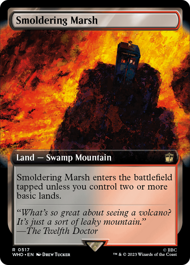 Smoldering Marsh (Extended Art) [Doctor Who] | GrognardGamesBatavia