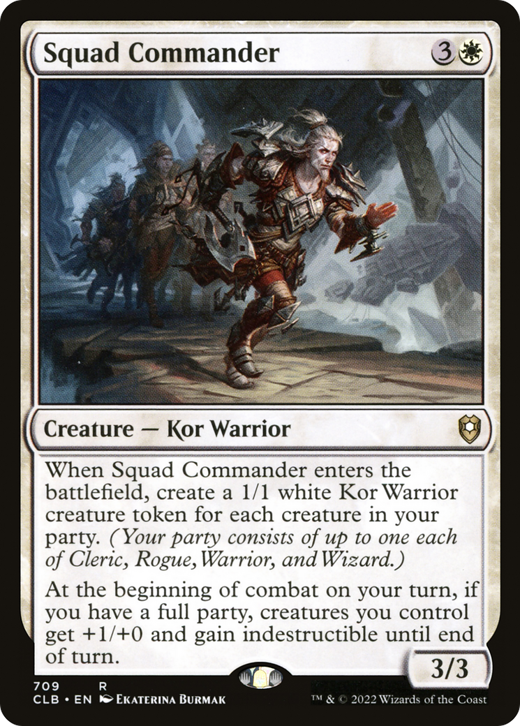 Squad Commander [Commander Legends: Battle for Baldur's Gate] | GrognardGamesBatavia