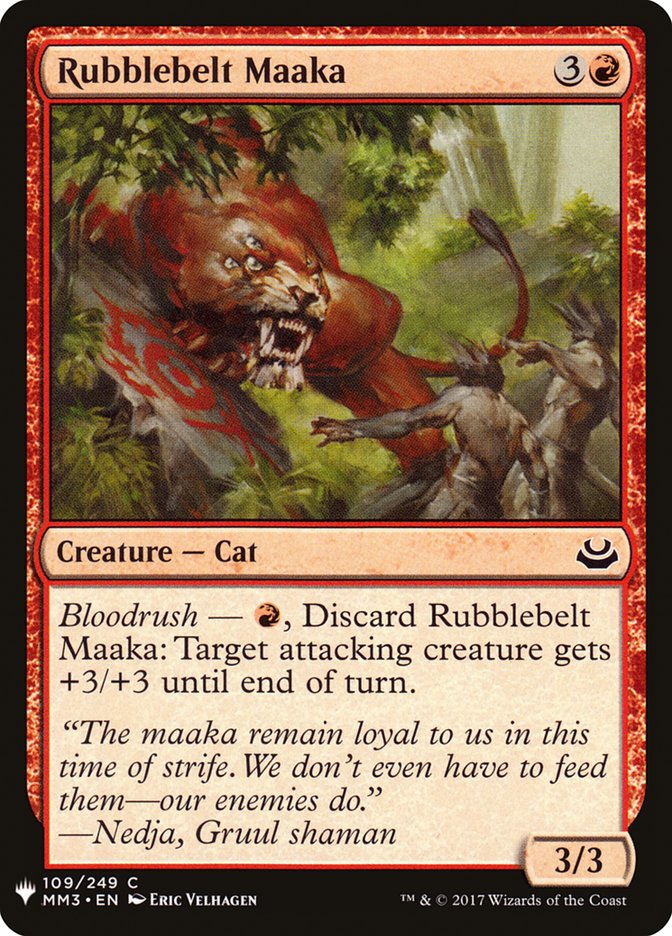 Rubblebelt Maaka [Mystery Booster] | GrognardGamesBatavia