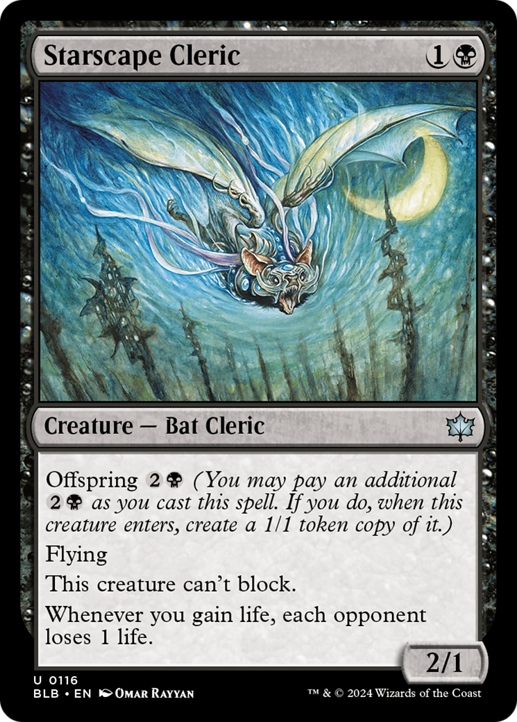 Starscape Cleric [Bloomburrow] | GrognardGamesBatavia