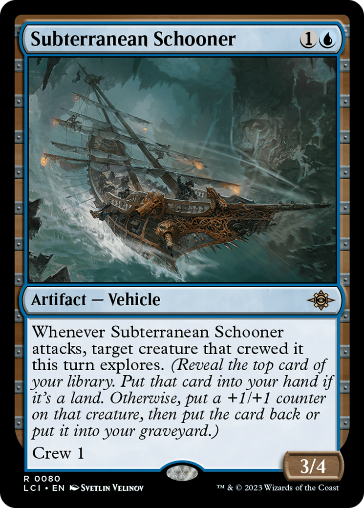 Subterranean Schooner [The Lost Caverns of Ixalan] | GrognardGamesBatavia