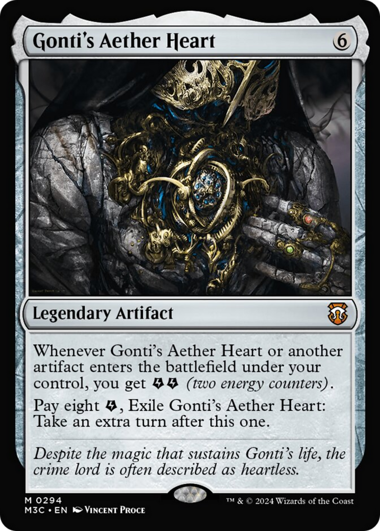 Gonti's Aether Heart [Modern Horizons 3 Commander] | GrognardGamesBatavia