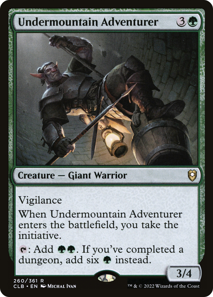 Undermountain Adventurer [Commander Legends: Battle for Baldur's Gate] | GrognardGamesBatavia