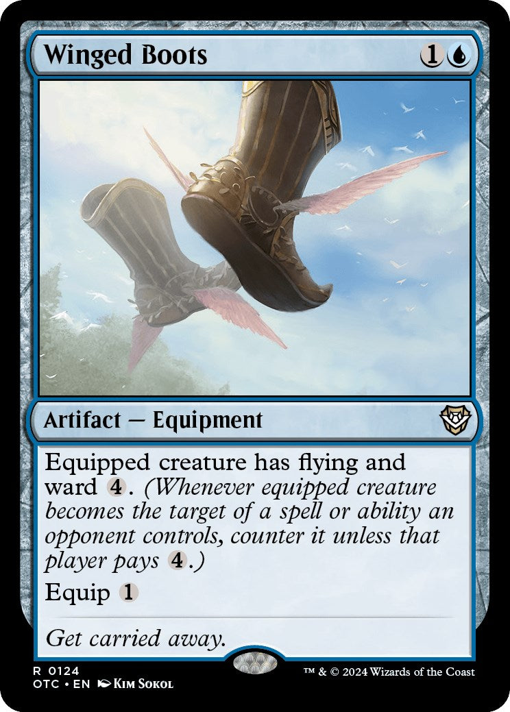 Winged Boots [Outlaws of Thunder Junction Commander] | GrognardGamesBatavia