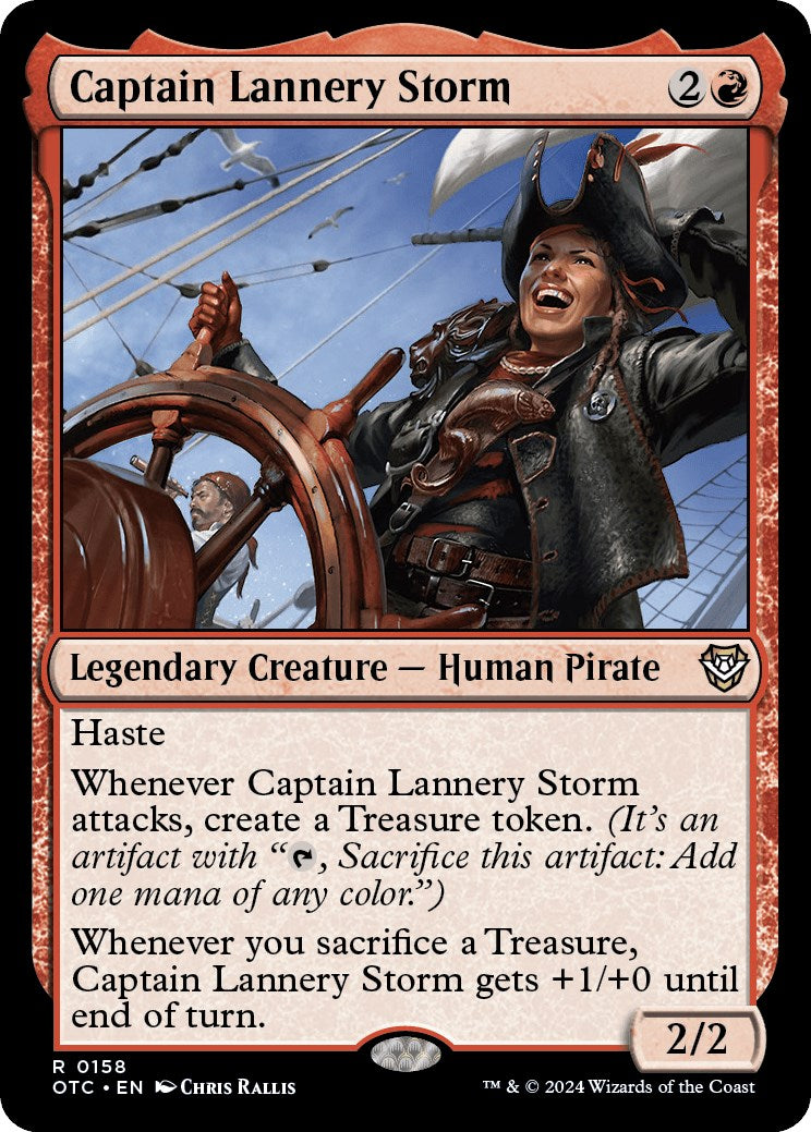 Captain Lannery Storm [Outlaws of Thunder Junction Commander] | GrognardGamesBatavia