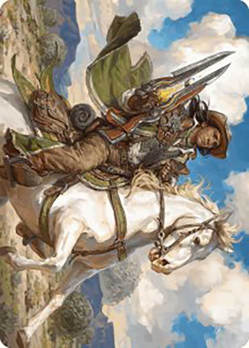 Wylie Duke, Atiin Hero Art Card [Outlaws of Thunder Junction Art Series] | GrognardGamesBatavia