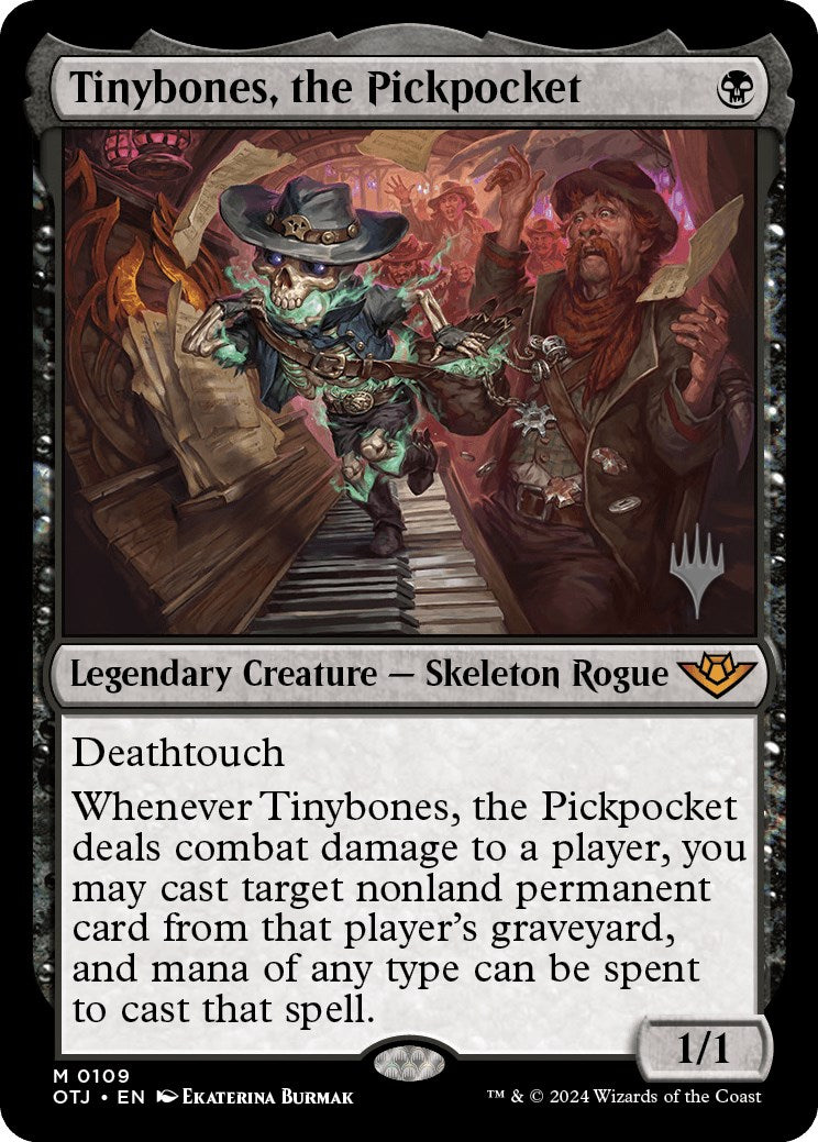 Tinybones, the Pickpocket (Promo Pack) [Outlaws of Thunder Junction Promos] | GrognardGamesBatavia