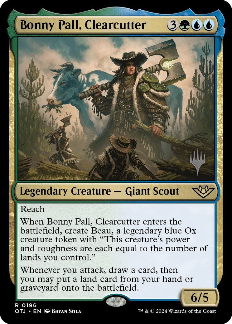 Bonny Pall, Clearcutter (Promo Pack) [Outlaws of Thunder Junction Promos] | GrognardGamesBatavia