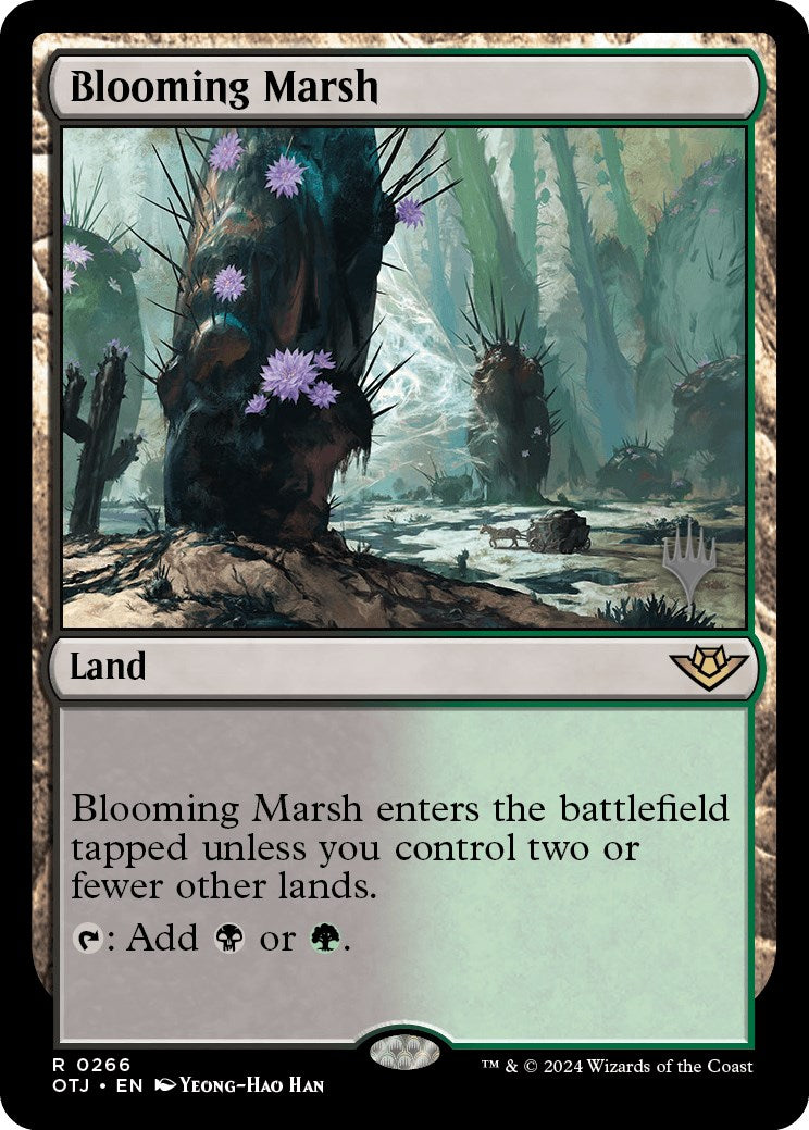 Blooming Marsh (Promo Pack) [Outlaws of Thunder Junction Promos] | GrognardGamesBatavia