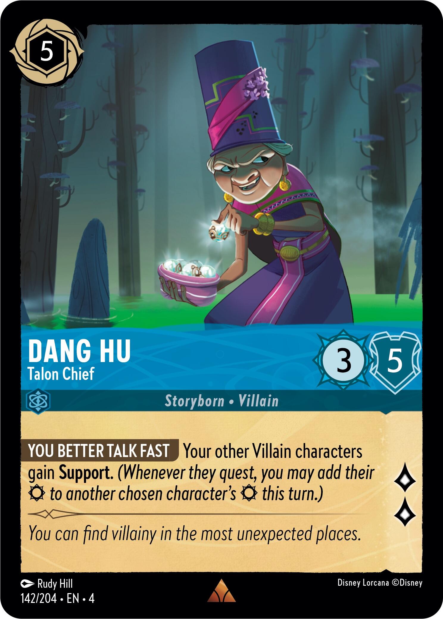 Dang Hu - Talon Chief (142/204) [Ursula's Return] | GrognardGamesBatavia